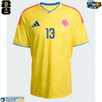 Moški Nogometni dresi Kolumbija Yerry Mina #13 Domači SP 2026 Kratek Rokav